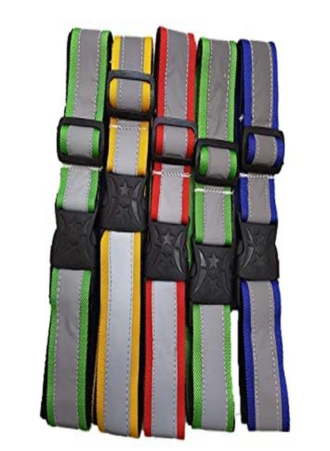 BLESSING PET SUPPLY Pack of 5 PCS Cow Reflective Neck Collar (Packs of 5 PCS) - Image 1